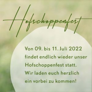Hofschoppenfest 2022